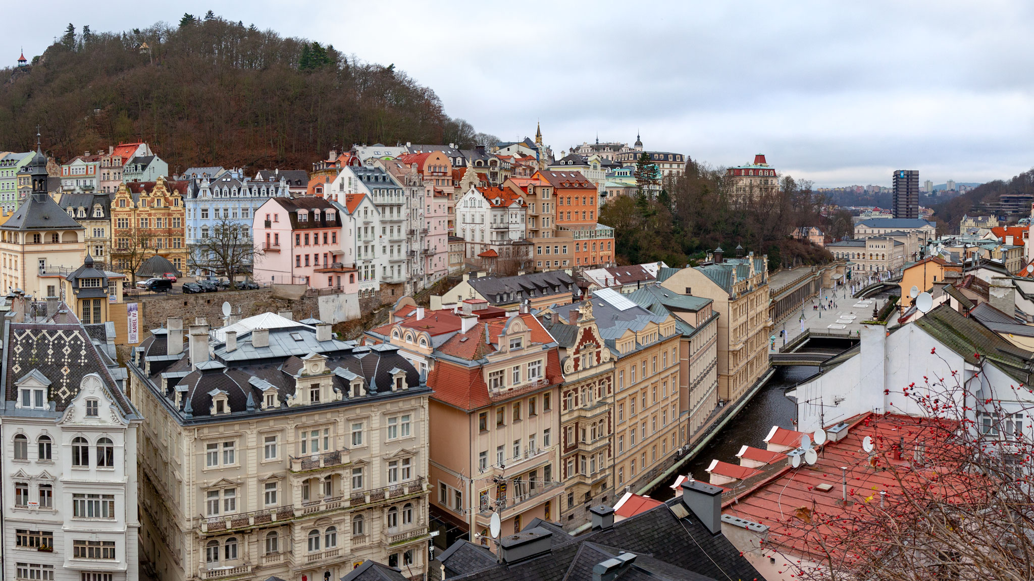 Warm winter waters: soaking in the spas and history of Karlovy Vary